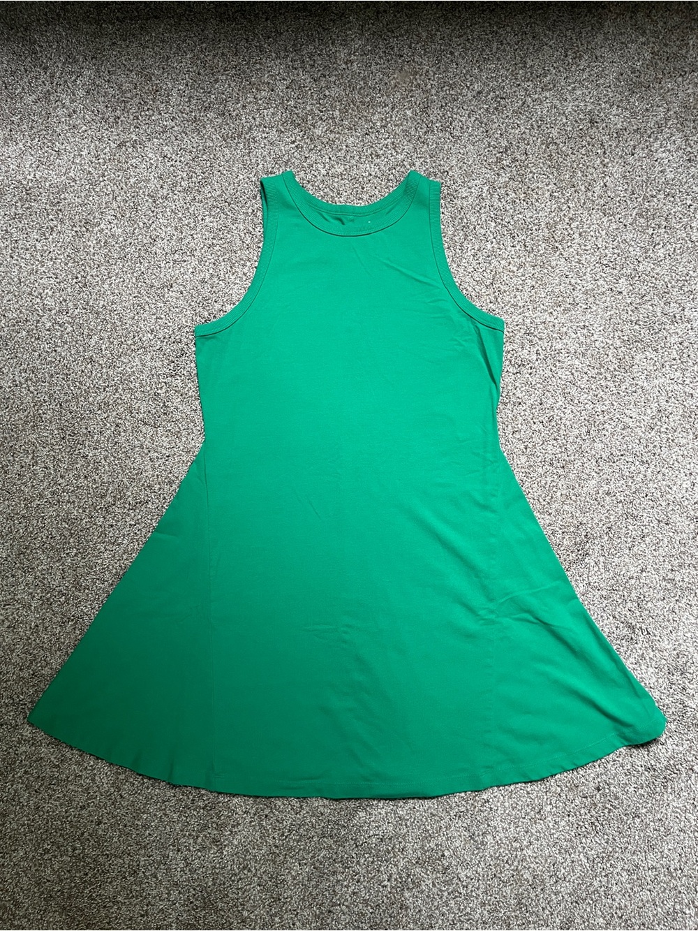 a new day Green Sleeveless A-Line Mini Dress